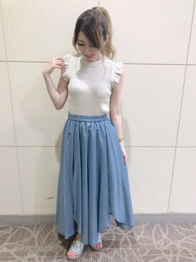 INGNI（イング）さん（レディース・153cm）の夏コーディネート