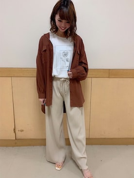 INGNI（イング）さん（レディース・160cm）の夏コーディネート