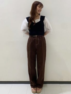 INGNI（イング）さん（レディース・153cm）の夏コーディネート