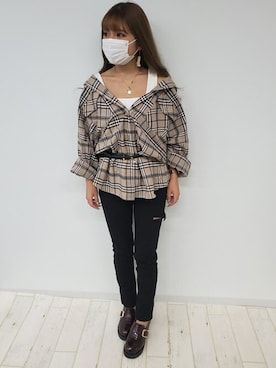 INGNI（イング）さん（レディース・150cm）の秋コーディネート