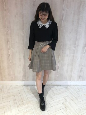 INGNI（イング）さん（レディース・154cm）の秋コーディネート