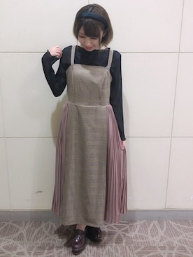 INGNI（イング）さん（レディース・153cm）の秋コーディネート