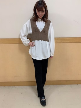 INGNI（イング）さん（レディース・160cm）の秋コーディネート