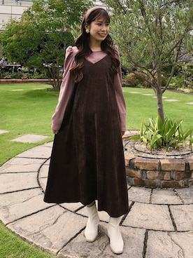 「INGIN」｜INGNI（イング）さん（レディース・153cm）の秋コーディネート