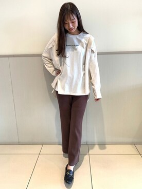 INGNI（イング）さん（レディース・168cm）の秋コーディネート