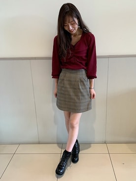 INGNI（イング）さん（レディース・167cm）の秋コーディネート