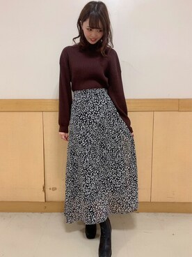 「INGIN」｜INGNI（イング）さん（レディース・160cm）の秋コーディネート