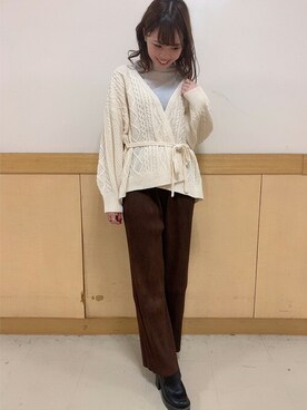 INGNI（イング）さん（レディース・160cm）の秋コーディネート