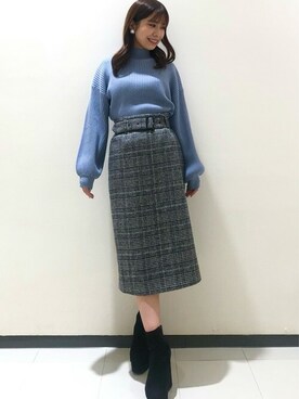 「INGIN」｜INGNI（イング）さん（レディース・153cm）の秋コーディネート