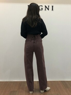 INGNI（イング）さん（レディース・160cm）の秋コーディネート