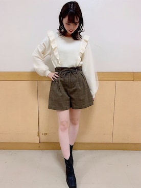 INGNI（イング）さん（レディース・160cm）の秋コーディネート