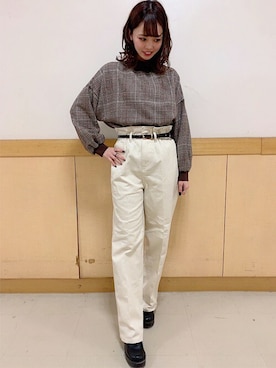 Ingni イング の チェック プルオーバー Tシャツ カットソー Wear