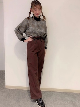 INGNI（イング）さん（レディース・161cm）の秋コーディネート