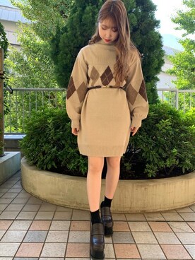 INGNI（イング）さん（レディース・156cm）の秋コーディネート