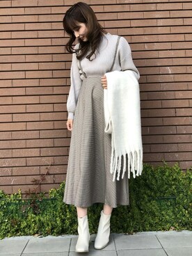 「INGIN」｜INGNI（イング）さん（レディース・165cm）の秋コーディネート