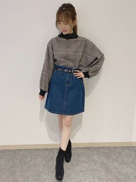 INGNI（イング）さん（レディース・154cm）の秋コーディネート