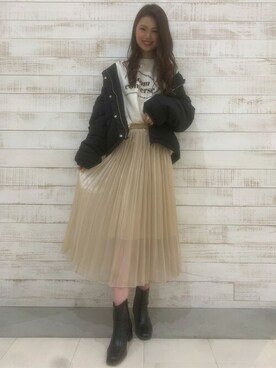 INGNI（イング）さん（レディース・167cm）の秋コーディネート