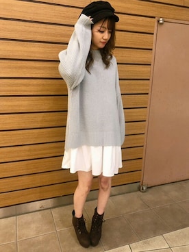 INGNI（イング）さん（レディース・160cm）の冬コーディネート