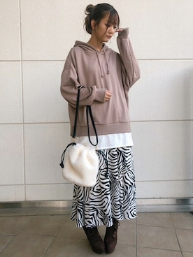 INGNI（イング）さん（レディース・160cm）の冬コーディネート