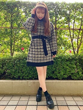 INGNI（イング）さん（レディース・156cm）の冬コーディネート