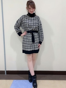 INGNI（イング）さん（レディース・161cm）の冬コーディネート