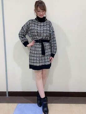 INGNI（イング）さん（レディース・161cm）の冬コーディネート