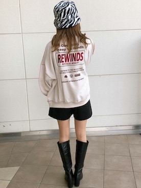 INGNI（イング）さん（レディース・160cm）の冬コーディネート