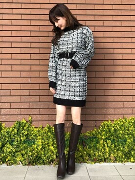 INGNI（イング）さん（レディース・165cm）の冬コーディネート