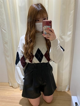 INGNI（イング）さん（レディース・156cm）の冬コーディネート