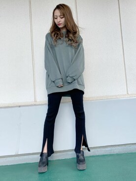 INGNI（イング）さん（レディース・160cm）の冬コーディネート