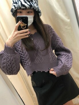 INGNI（イング）さん（レディース・160cm）の冬コーディネート