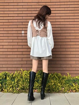 INGNI(イング)さん(レディース・165cm)の冬コーディネート