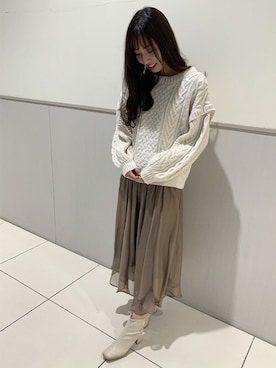 INGNI（イング）さん（レディース・168cm）の冬コーディネート