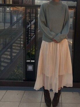 INGNI（イング）さん（レディース・160cm）の冬コーディネート