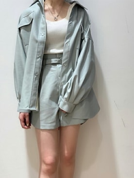 「コーディネート」｜「アイテム（ブルゾン）」を使った、INGNI（イング）さん（レディース・160cm）の冬コーディネート