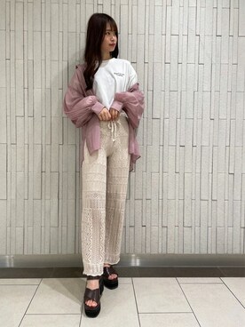 INGNI（イング）さん（レディース・167cm）の春コーディネート