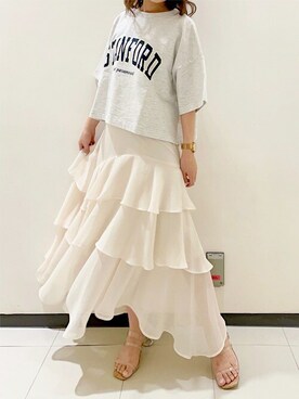 INGNI（イング）さん（レディース・153cm）の春コーディネート