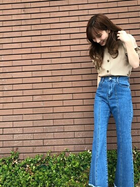 INGNI（イング）さん（レディース・165cm）の春コーディネート