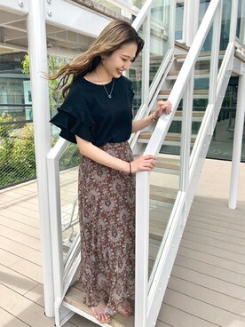 INGNI（イング）さん（レディース・160cm）の夏コーディネート