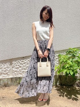 INGNI（イング）さん（レディース・160cm）の夏コーディネート