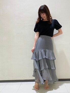 INGNI（イング）さん（レディース・153cm）の夏コーディネート
