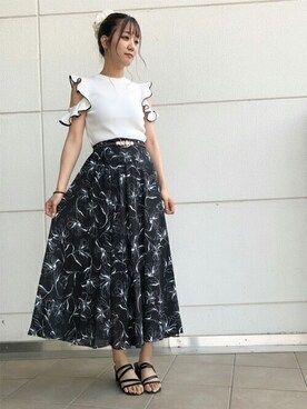 INGNI（イング）さん（レディース・160cm）の夏コーディネート