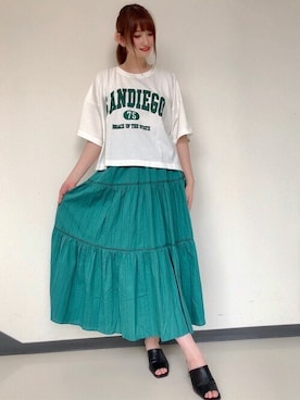 INGNI(イング)さん(レディース・160cm)の夏コーディネート
