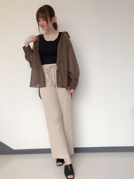 INGNI（イング）さん（レディース・160cm）の夏コーディネート