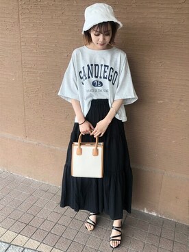 INGNI（イング）さん（レディース・160cm）の夏コーディネート