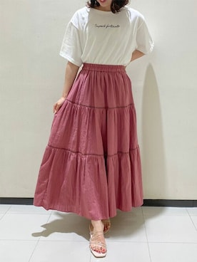 INGNI（イング）さん（レディース・154cm）の夏コーディネート