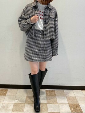 INGNI（イング）さん（レディース・153cm）の秋コーディネート