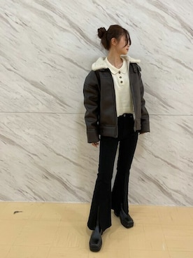 INGNI(イング)さん(レディース・167cm)の冬コーディネート