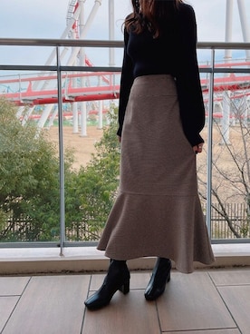 INGNI（イング）さん（レディース・160cm）の冬コーディネート