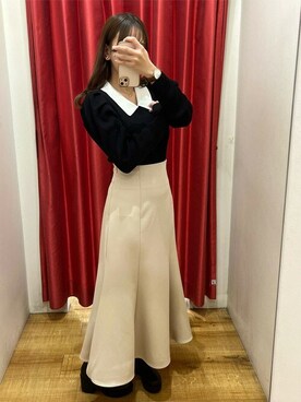 INGNI（イング）さん（レディース・153cm）の冬コーディネート